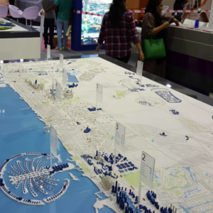 3D PRinting Dubai Map