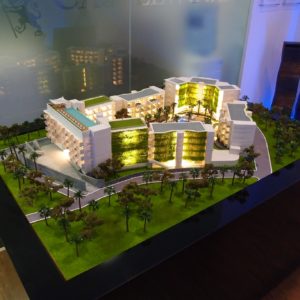 Architectural model 3D Printed UAE 1