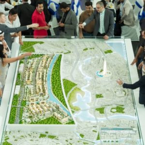 3D Printed Masterplan Dubai