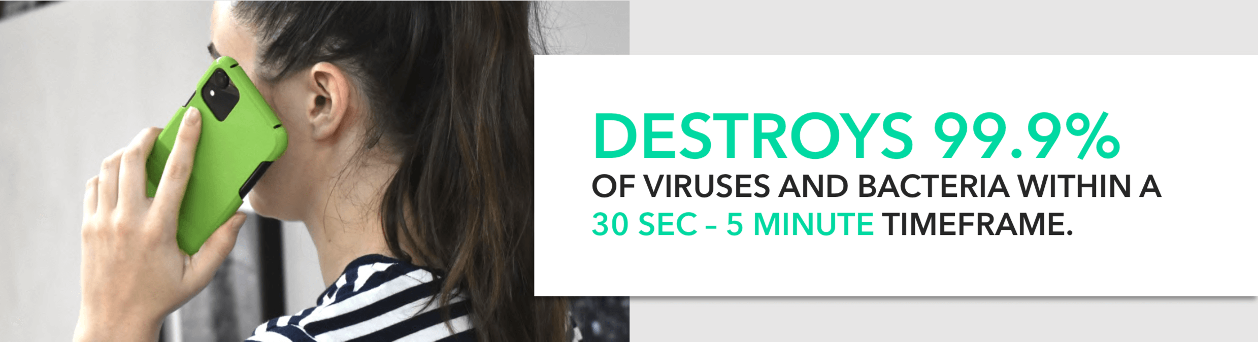 Distroys of viruses and Bacteria